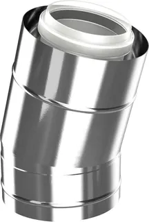 BOSCH Abgaszubehör FC-CE110-15 Bogen konz. d:110/160, 15 Gr Edelstahl