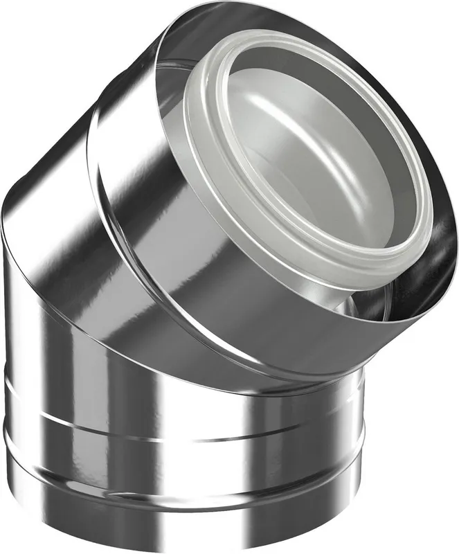 BOSCH Abgaszubehör FC-CE110-45 Bogen konz. d:110/160, 45 Gr Edelstahl