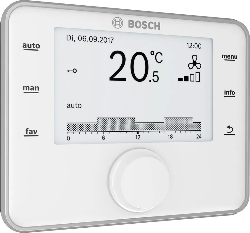 BOSCH Zubehör Wohnungslüftung CV 200 Lüftungs-Autarkregler für Vent 4000 CC