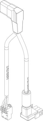 BOSCH Ersatzteil TTNR: 8738805146 Y- Kabel SAFe Gebläse 1400/1100 everp