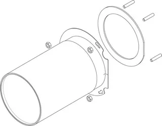 BOSCH Ersatzteil TTNR: 8738804986 Brennstab d114,8 - L185,4 (100kW) everp