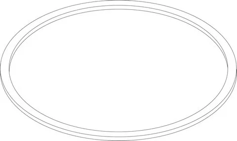 BOSCH Ersatzteil TTNR: 8738804970 Dichtung Di=122 RLU (3x) everp.