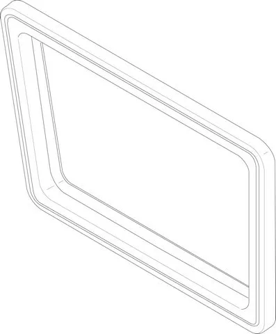 BOSCH Ersatzteil TTNR: 8738804657 Dichtung Serv.deckel Wanne CLA-1 everp