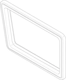 BOSCH Ersatzteil TTNR: 8738804657 Dichtung Serv.deckel Wanne CLA-1 everp