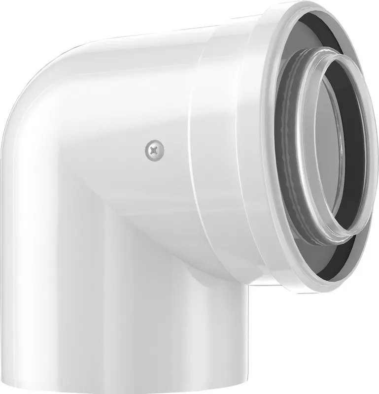 BOSCH Abgaszubehör FC-CE80-87 Doppelrohrbogen 87 Gr, d:80/125mm