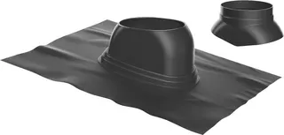 BOSCH Abgaszubehör FC-O110 Dachziegel d:166, 5-25 Gr schwarz