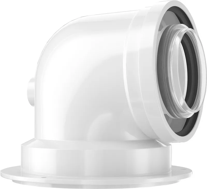 BOSCH Abgaszubehör FC-CA60-87 Adapter 87 Gr, d:60/100 mm, Prüfstutzen