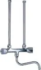 BOSCH Installationszubehör BZ 11113 Wandbatterie mit Schwenkauslauf, Chrom