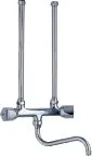 BOSCH Installationszubehör BZ 11113 Wandbatterie mit Schwenkauslauf, Chrom