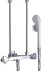BOSCH Installationszubehör BZ 11114 Wandbatterie m. Brauseschlauch u. Brause