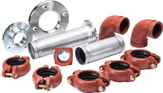 BOSCH Zubehör Solewärmepumpen Anschl.-Set 4 Vor-/Rücklauf Sole seitlich T640...800-2