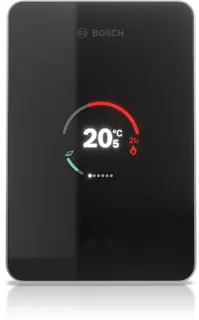 BOSCH smarter W-LAN Regler EasyControl Touch-Screen, App Anbindung, schwarz