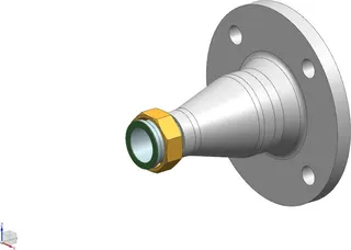 BOSCH Installationszubehör AP 16-2 Pumpenanschluss DN65 / PN 16 / G 1 1/2"