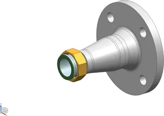 BOSCH Installationszubehör AP 16-1 Pumpenanschluss DN50 / PN 16 / G 1 1/2"