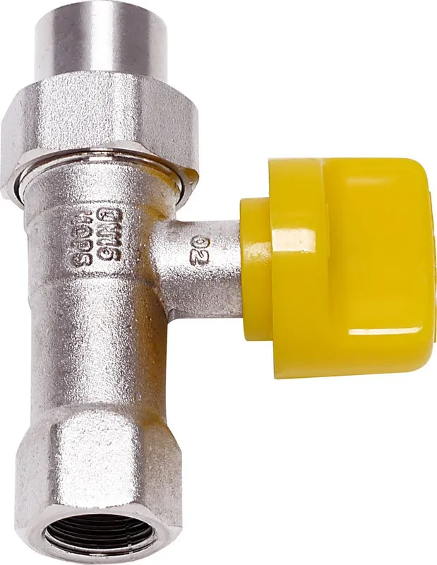 BOSCH Installationszubehör Nr. 440/13 Gashahn R 1/2 mit TAE, Durchgangsform