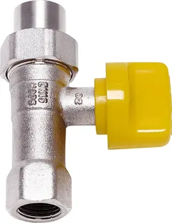BOSCH Installationszubehör Nr. 440/13 Gashahn R 1/2 mit TAE, Durchgangsform