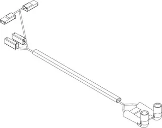 JU/BOSCH Ersatzteil TTNR: 87186492540 Zündkabel