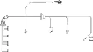 BOSCH Ersatzteil TTNR: 87186492520 Kabelbaum HV