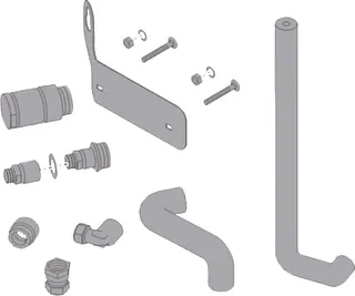 BOSCH Zubehör Frischwasserstationen SZ 8 Speichermontage-Set für Flow Fresh FF 20