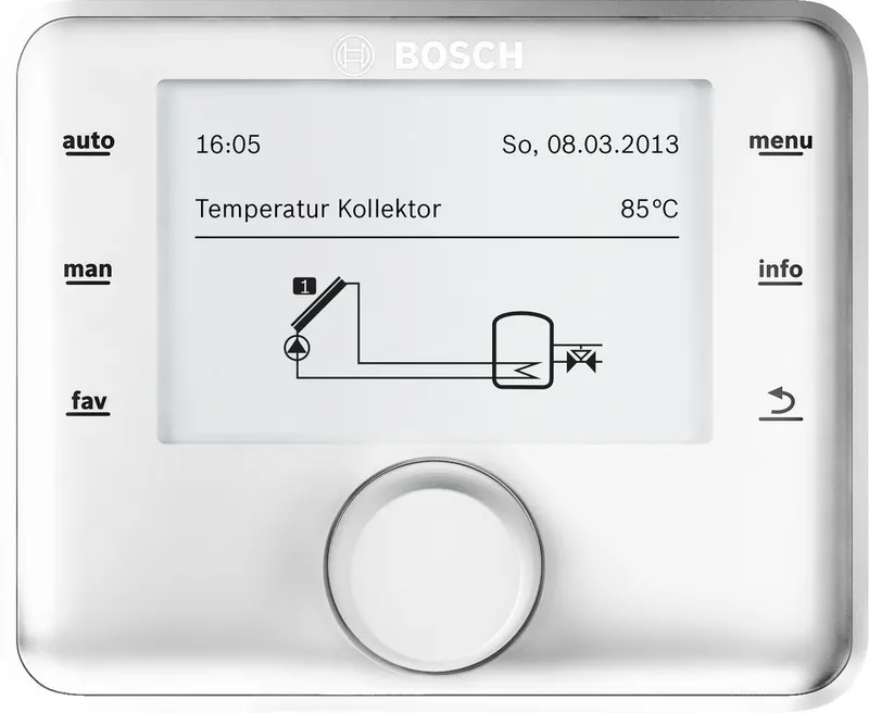BOSCH Zubehör Solartechnik CS 200 Solar-Autarkregler, 101x123x25