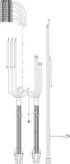 JU/BOSCH Ersatzteil TTNR: 8738207580 Anschlusskabel Elektrischer Zuheizer 9kW