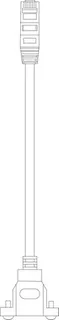 Bosch Ersatzteil CAT.5e/ RJ145 Kabel 500 everp