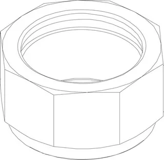 JU/BOSCH Ersatzteil TTNR: 87377070190 Klemmring Überwurfmutter 3/4"