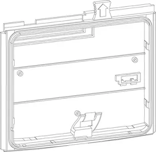 JU/BOSCH Ersatzteil TTNR: 8737706417 Einbaurahmen Clip-in everp