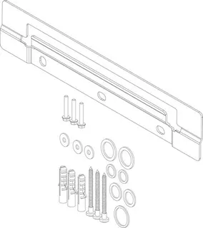 Bosch Ersatzteil 87376002980 Befestigungsblech Aufhängung