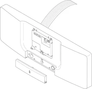 JU/BOSCH Ersatzteil TTNR: 8732900424 Bedientableau BX25 S02 everp