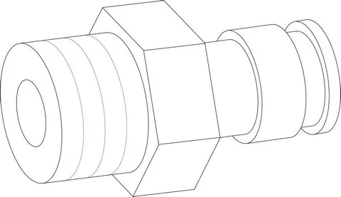 BOSCH Ersatzteil TTNR: 87186687810 Zwischenstück CH ADG
