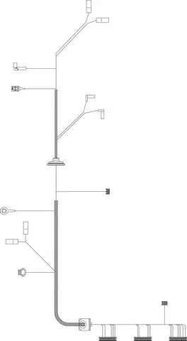 BOSCH Ersatzteil TTNR: 87186459150 Kabelbaum LV System PWM