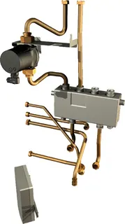 BOSCH Installationszubehör CS 12 Anschlusssatz 1 HK, mit hydraul. Weiche