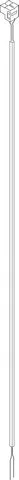 JU/BOSCH Ersatzteil TTNR: 8735300130 Kabel NTC12K l=2000mm