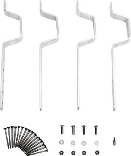 BOSCH Zubehör Flachkollektoren FKA 9-2 Dachanbindung Schiefer/Schindel, 4 Stück