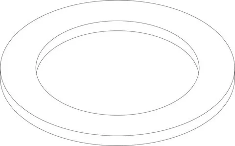 JU/BOSCH Ersatzteil TTNR: 8738204368 Dichtung 39x30x2 (10x)