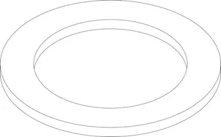 JU/BOSCH Ersatzteil TTNR: 8738204368 Dichtung 39x30x2 (10x)