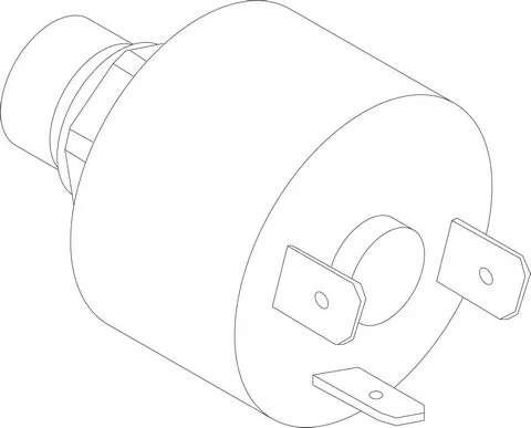 JU/BOSCH Ersatzteil TTNR: 8733703239 Druckschalter PC G1/4"