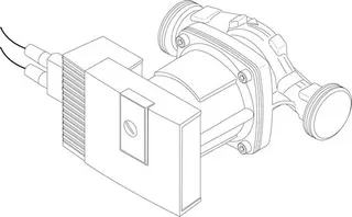 JU/BOSCH Ersatzteil TTNR: 8733703234 Pumpe Stratos Para 25/1-11 180 PWM