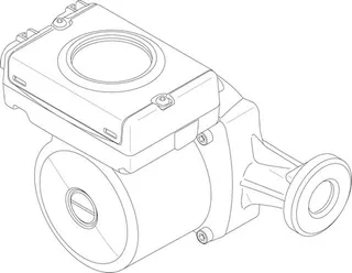 JU/BOSCH Ersatzteil TTNR: 8733703233 Pumpe UPM2 75 180 PWM