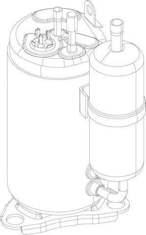 Junkers Kompressor TNB306FPNMT 400V für SAO 110-2, 140-2