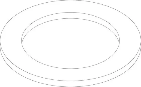 JU/BO/SI Ersatzteil TTNR: 87110043580 Dichtung EPDM 44x32x3 (10x)