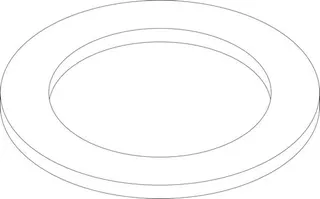 JU/BO/SI Ersatzteil TTNR: 87110043580 Dichtung EPDM 44x32x3 (10x)