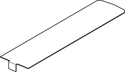 Junkers Ersatzteil TTNR: 87185763140 Heizgaslenkplatte Zug 3 290mm