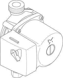 Junkers Ersatzteil TTNR: 87185320660 Pumpe UPSO 15-70
