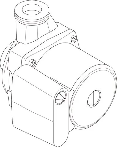 Junkers Ersatzteil TTNR: 87185320760 Pumpe UPSO 15-60B