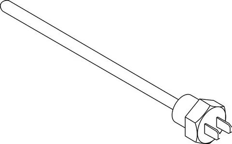 Junkers Ersatzteil TTNR: 87185320640 Sensor NTC 10k 1/4" 115mm