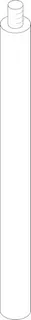 BOSCH Ersatzteil TTNR: 8738203229 Anode D33x480 / M 8x10