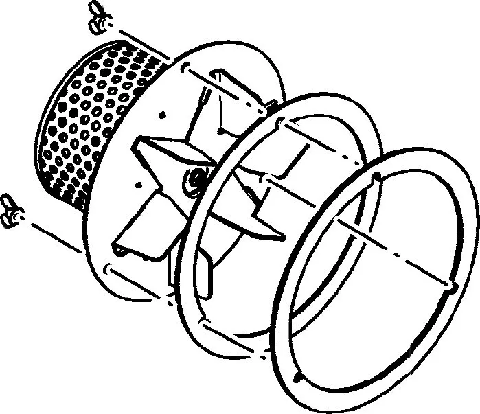 Bosch Ersatzteil 87381203230 Gebläse