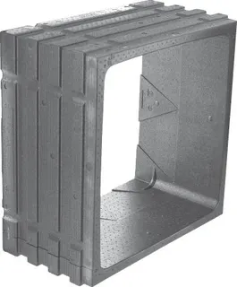 BOSCH Zubehör für Luftwärmepumpen WDU 700 Wanddurchführung 420x800x800, 12kg